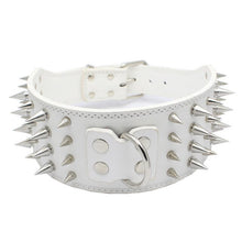 Load image into Gallery viewer, Adjustable White Dog Collars