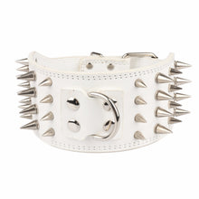 Load image into Gallery viewer, Adjustable White Dog Collars