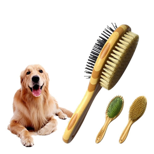 Dog, Cat Hair Wooden Care Brush